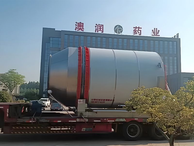 不銹鋼多功能液體自動循環(huán)水平螺旋轉鼓（阿膠用）
